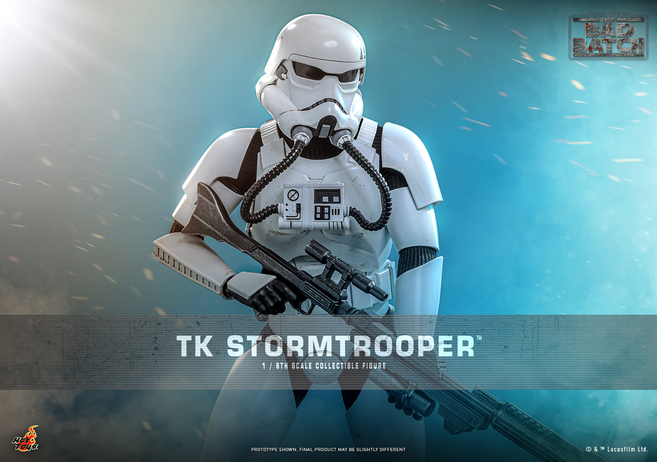 TK Stormtrooper Sixth Scale Figure Star Wars The Bad Batch Limited Collectible