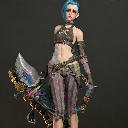 Jinx Statue ARCANE: League Of Legends 1:3 Scale Hyperrealistic Limited Collectible