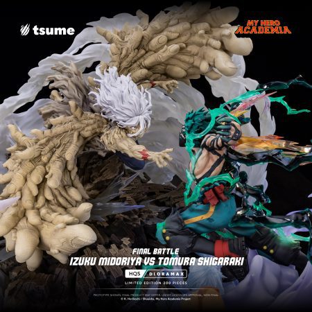 Izuku Midoriya VS Tomura Shigaraki Final Battle Statue 1/4 Scale My Hero Academia Limited Collectible HQS