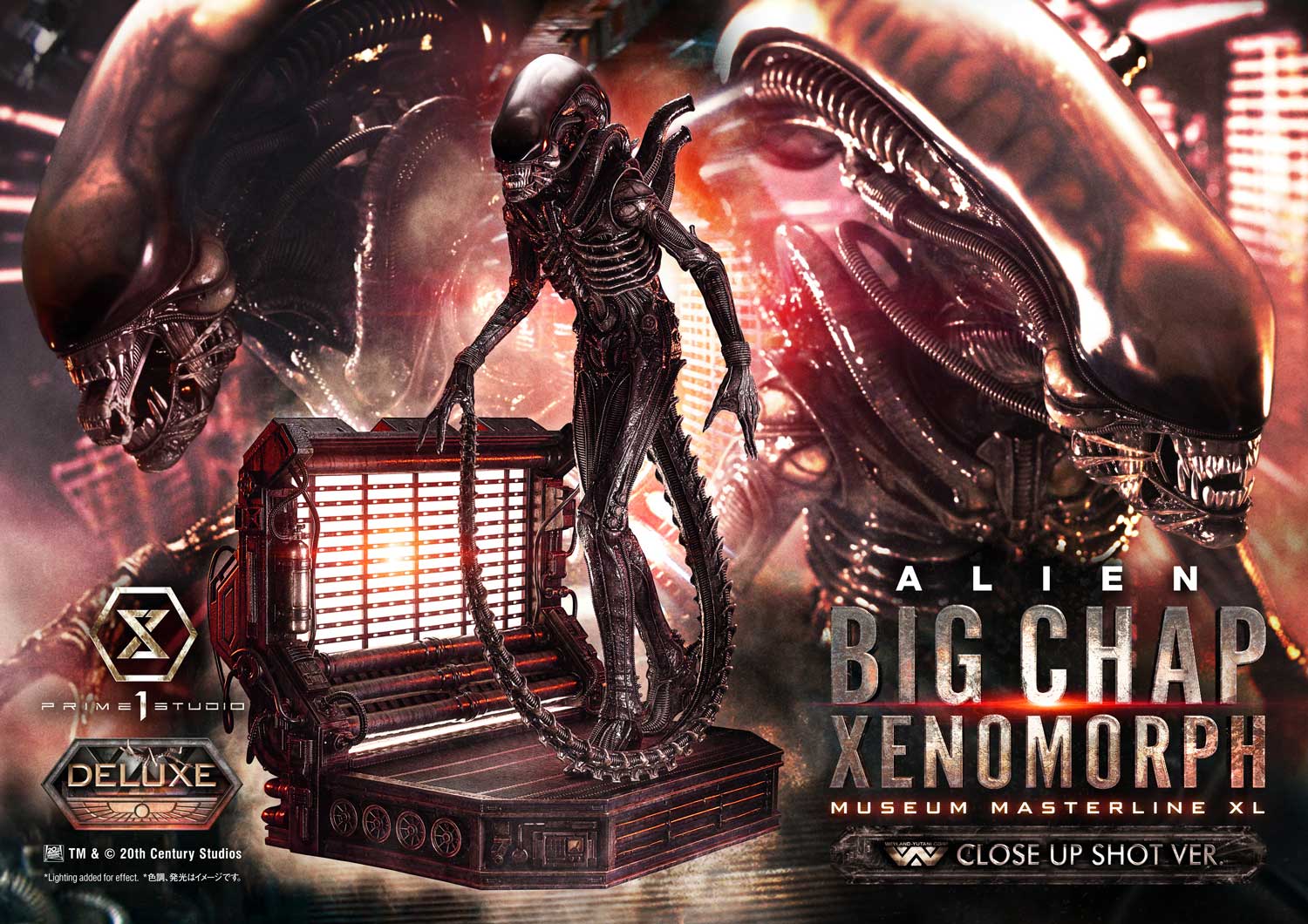 Big Chap Xenomorph Statue 1/3 Scale Close Up Shot Version ALIEN Collectible