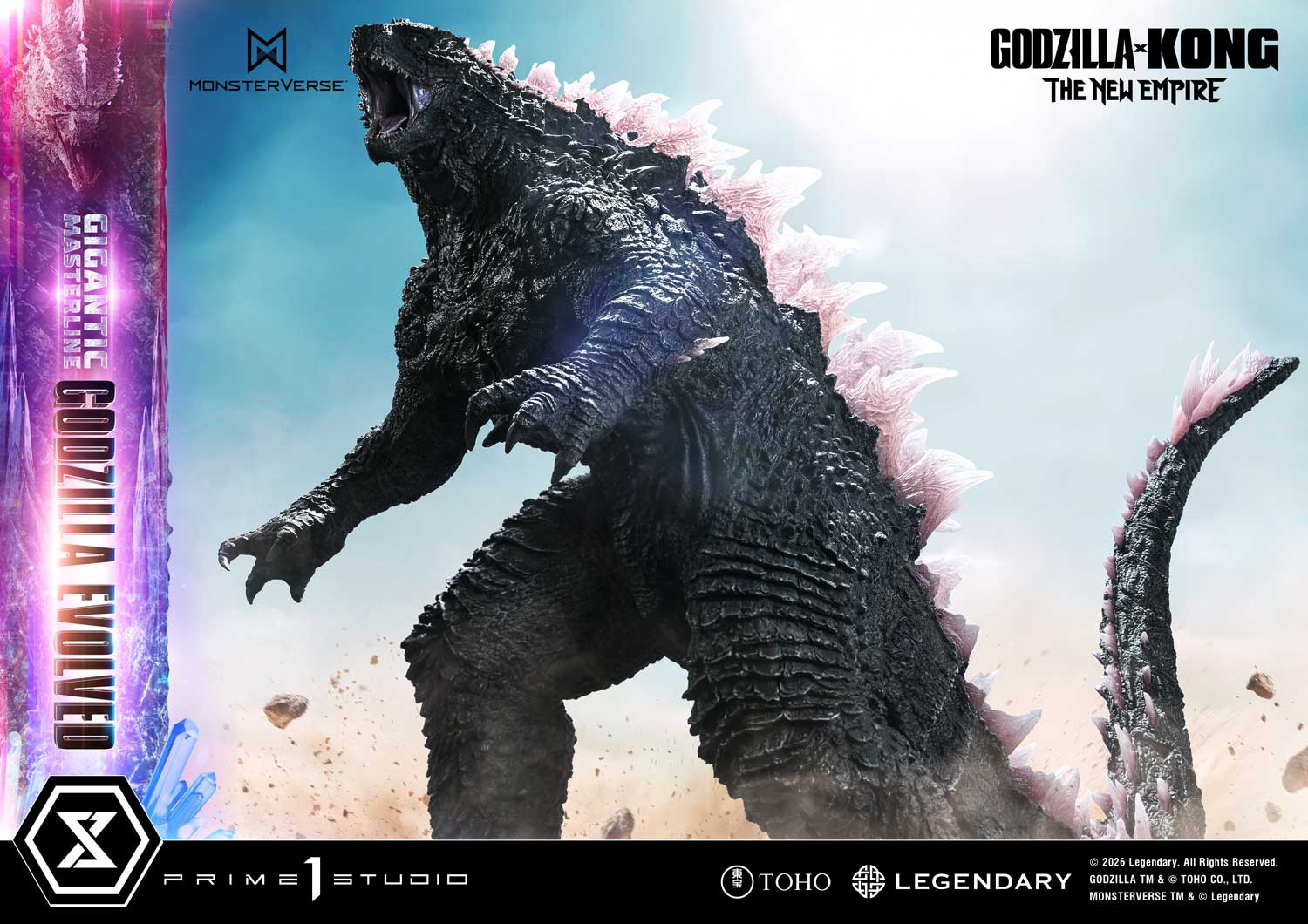 Godzilla Evolved Statue Gigantic Masterline Collection