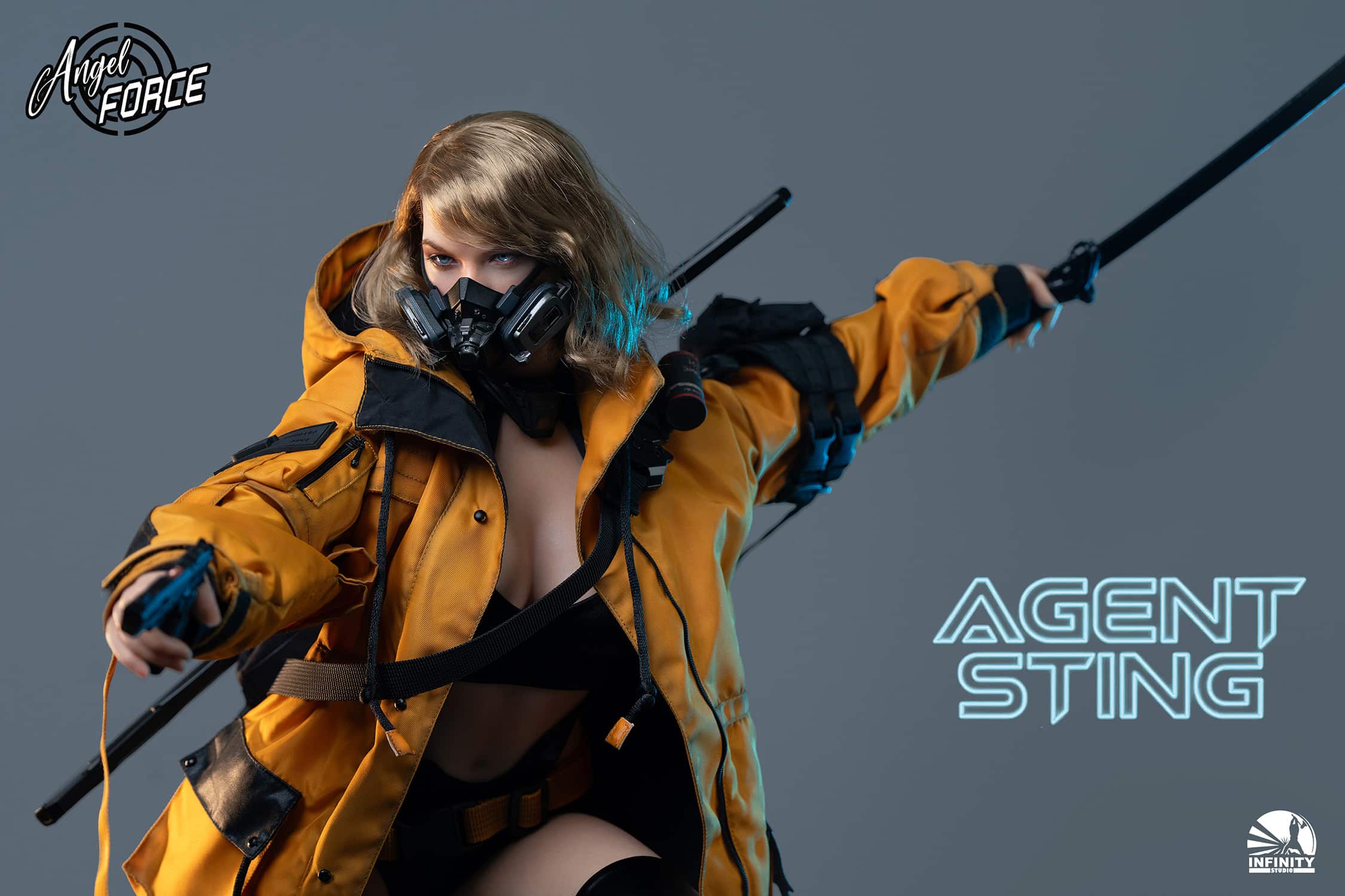 Agent Sting Action Figure MIA 1/3 Scale Limited Collectible