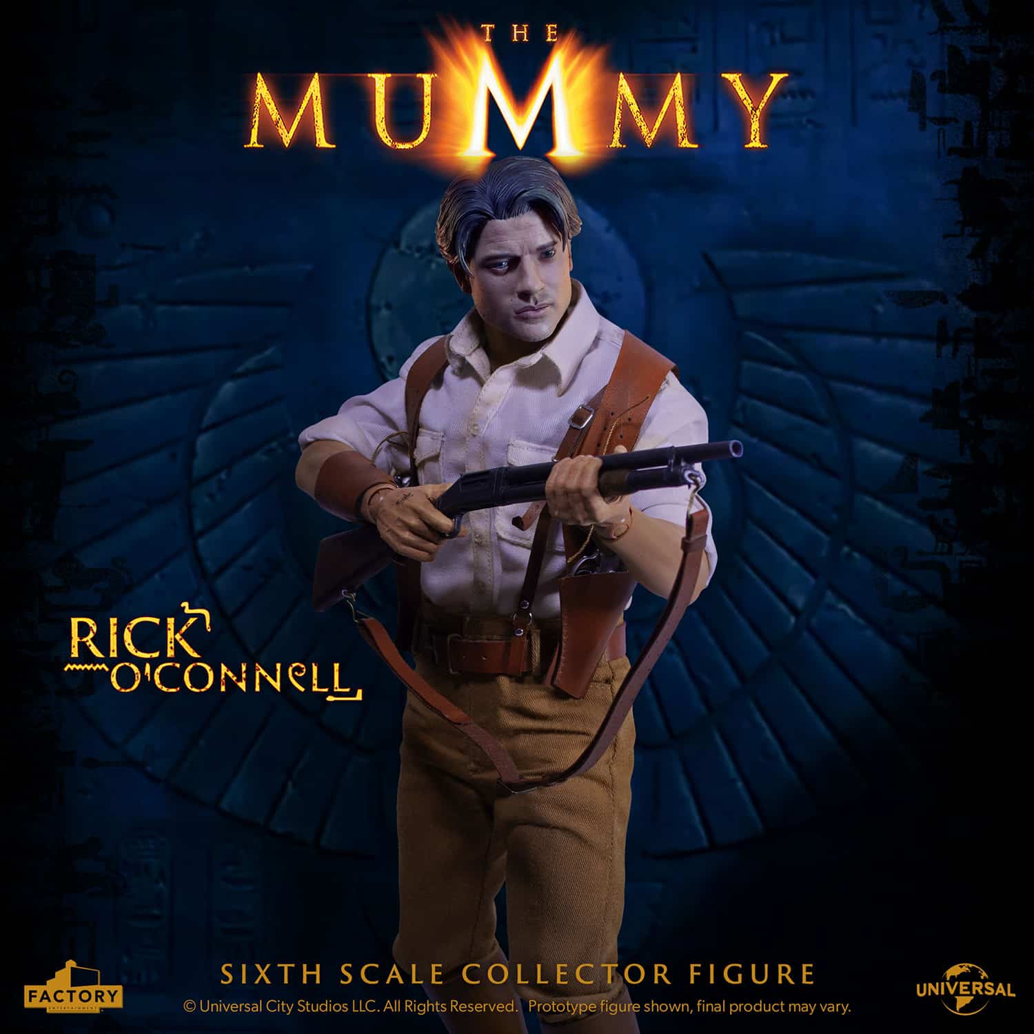 Rick O'Connell Sixth Scale Figure The Mummy Limited Collectible