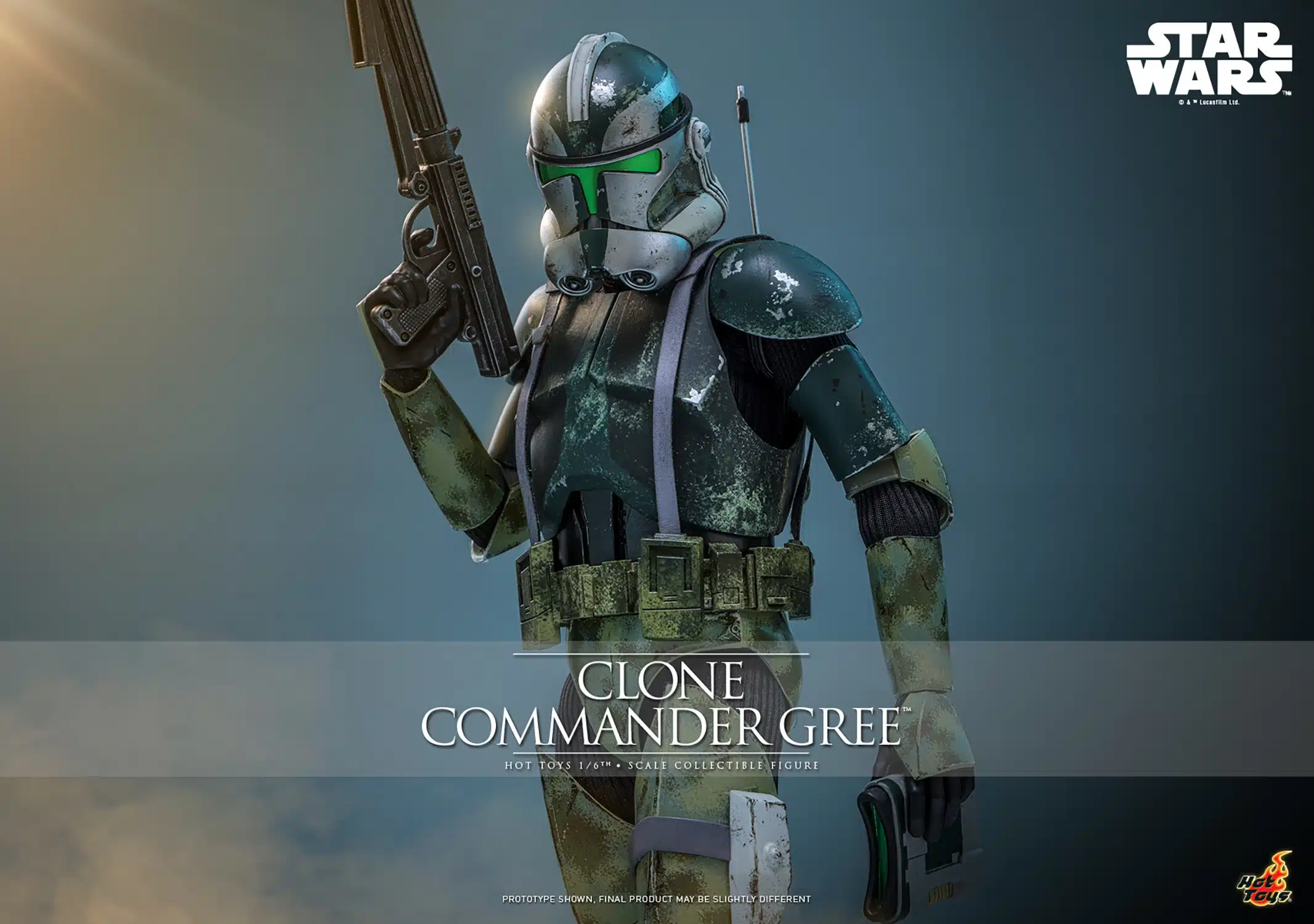 Clone Commander Gree Sixth Scale Figure