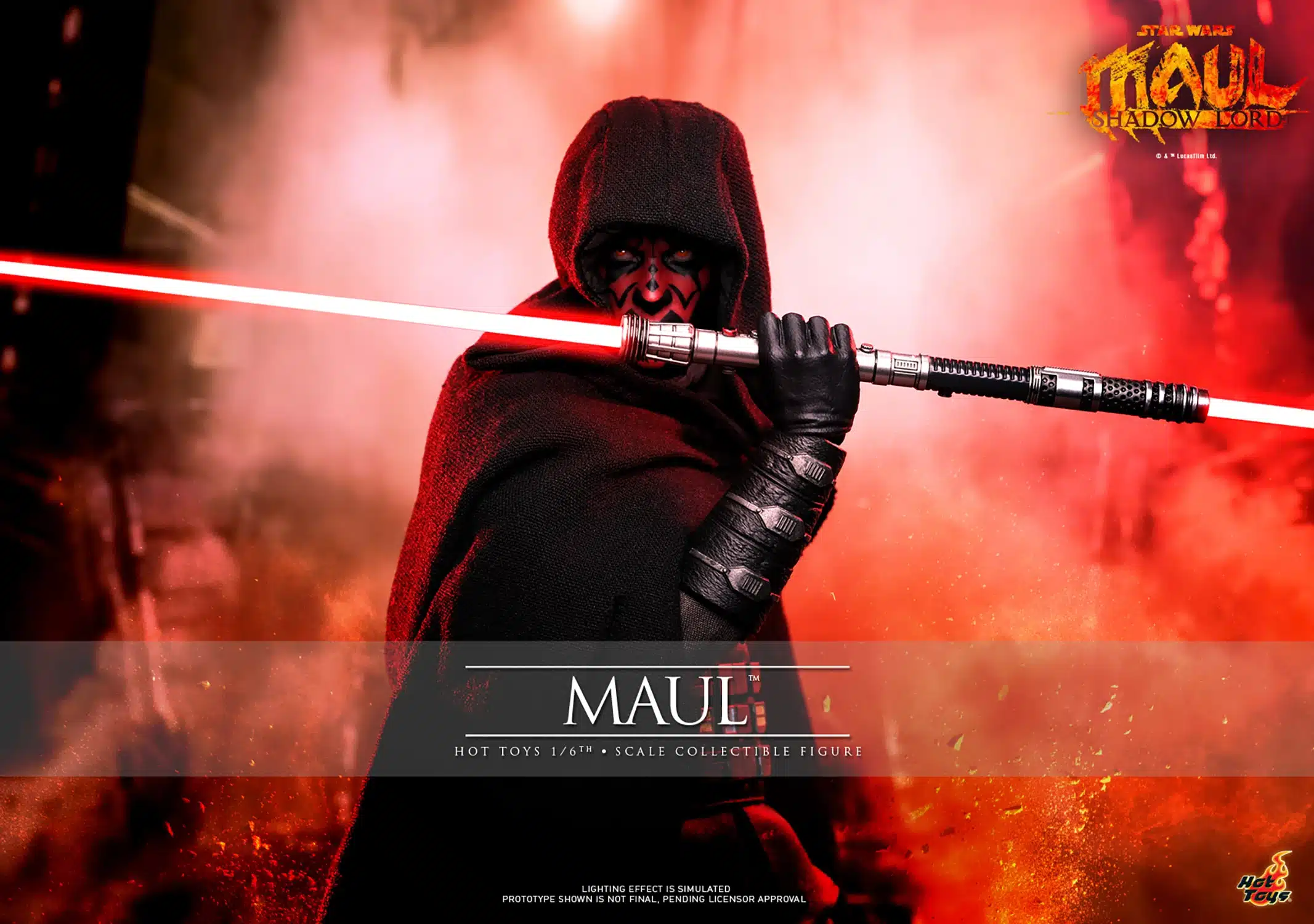 Maul Shadow Lord Sixth Scale Figure Star Wars Limited Collectible
