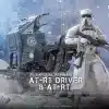 Imperial Remnant AT-RT Driver and AT-RT Sixth Scale Figure Set Star Wars Limited Collectible